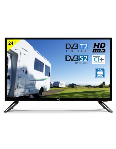MAJESTIC TV LED 224 T2/S2 V2 12VOLT